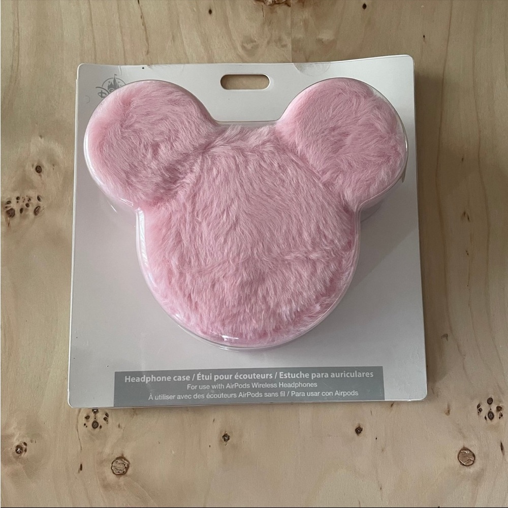 Mickey Mouse Wireless Headphones Case Piglet Pink